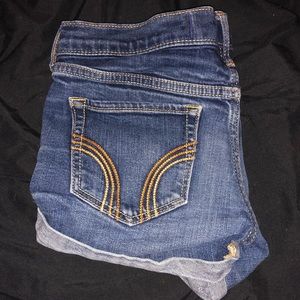 Hollister denim shorts